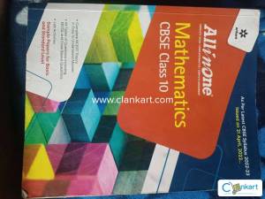 All in one Mathematics CBSE for  class 10