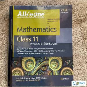 All in one Mathematics for Class XI (CBSE)