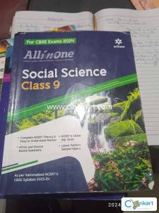 All in one Social Science class 9th 2024 esition