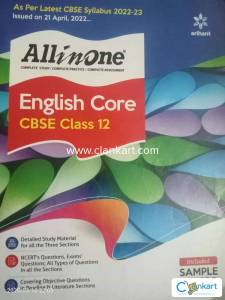 All in one english core CBSE class 12th