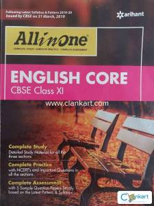All in one english core cbse class XI