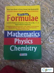 All in one formulae book from 6th to engineering