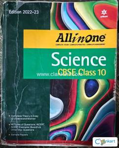 All in one reference book of science CBSE Class 10th