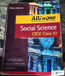 All in one reference book of social science CBSE class 10th