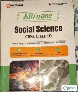 All in one social science CBSE class 10 digest