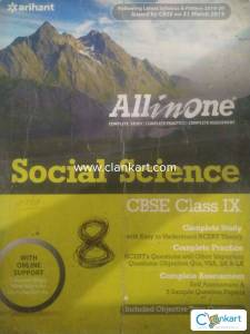 All in one social science for class 9th