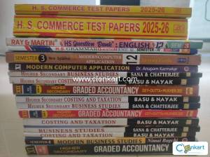 All school textbooks of commerce (17 books)-class 11 and 12
