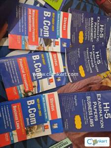 All shivdas for bcom hons sem 1 (fa+mpa+law) & also Hi-5 of these