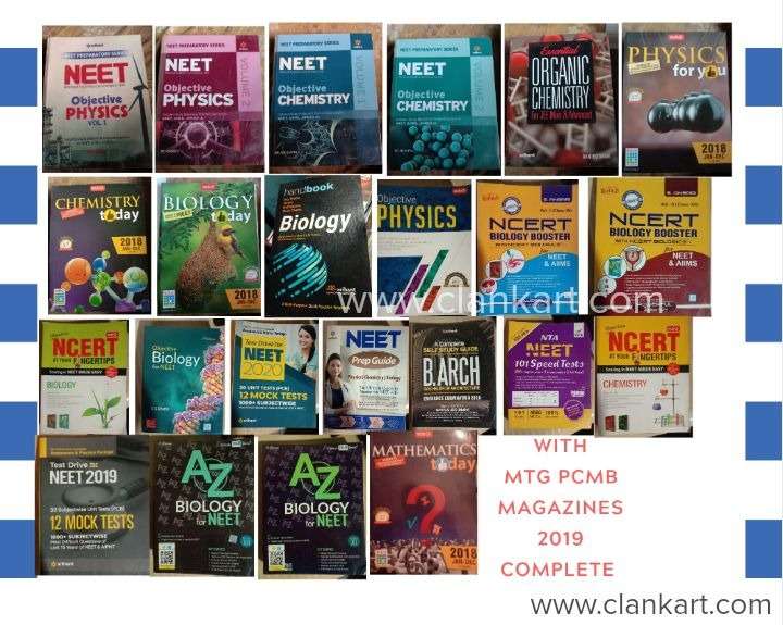 All the Neet preparation books for practice right here