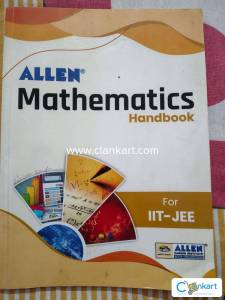 Allen mathematics formula book for class 11 and 12