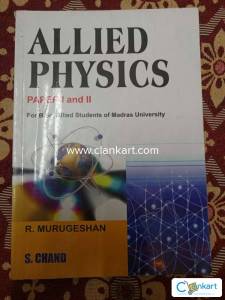 Allied Physics By Murugeshan. R