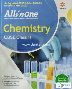 All-in-one Chemistry CBSE Class 11