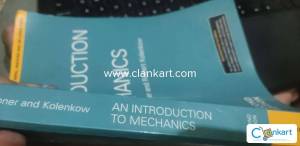 An Introduction To Machanics by Deniel Kleppner and robert kolenkow