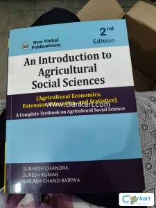 An Introduction to Agricultural Social Sciences