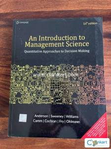 An Introduction to Management Science