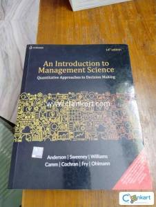 An Introduction to Management Science: Quantitative Approaches
