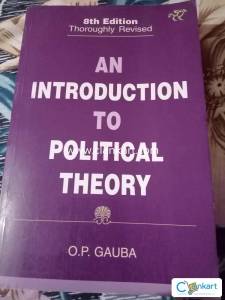 An Introduction to Political Theory by O.P. Gauba