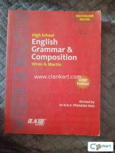 An english grammer book for high school