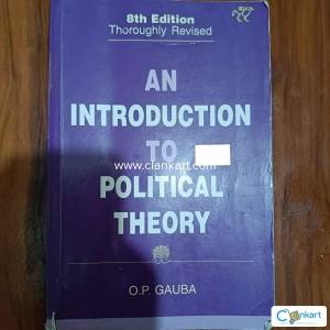 An introduction to political theory