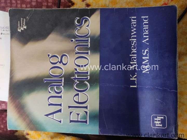 Analog Electronics by L K Maheshwari MMS Anand