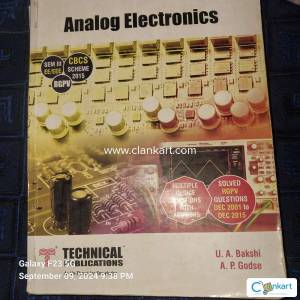 Analog Electronics by U. A. Bakshi