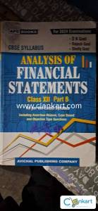 Analysis of Finacial Statement class XII Part B