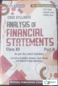 Analysis of Financial Statements Class XII, Part-B ACCOUNTANCY