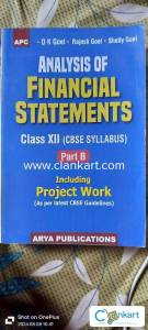 Analysis of Financial Statements Class XII, Part-B-(NEW)