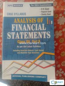 Analysis of Financial Statements Class XII, Part-B (Including Project