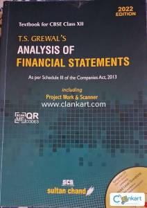 Analysis of Financial Statements, TS Grewal Class XII