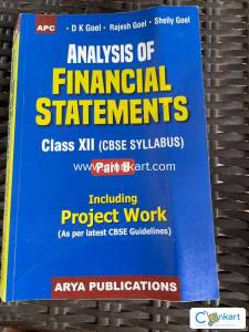 Analysis of Financial Statements class 12