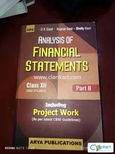 Analysis of Financial Statements for class 12 (CBSE)