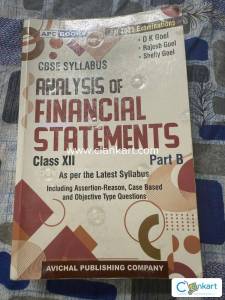 Analysis of Financial statement part B class 12 CBSE