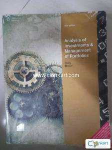 Analysis of Investment and management of portfolios