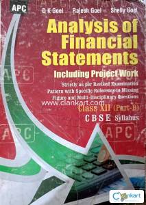 Analysis of financial Statements class 12