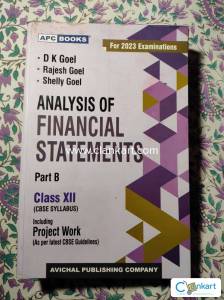 Analysis of financial accounting part B for class 12