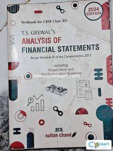 Analysis of financial statement class 12