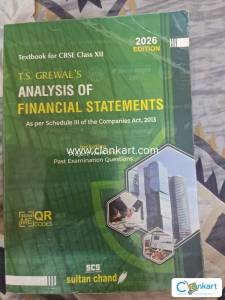 Analysis of financial statement (ts grewal)
