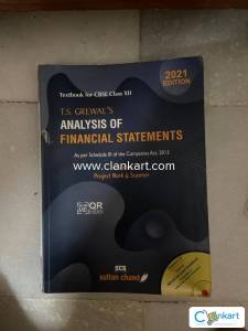 Analysis of financial statements class 12 (2021-22)
