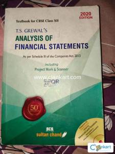 Analysis of financial statements class 12 TS grewal