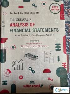 Analysis of financial statements class 12 accounts (volume 3)