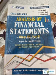 Analysis of financial statements for class 12