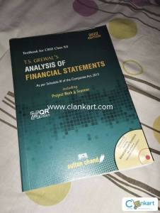Analysis of financial statements including project work scanner and cd