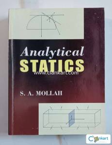 Analytical Statics By S. A. Mollah