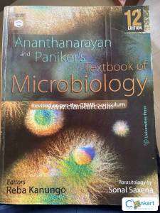 Ananthanarayanan and panikers textbook of microbiology 12th edition