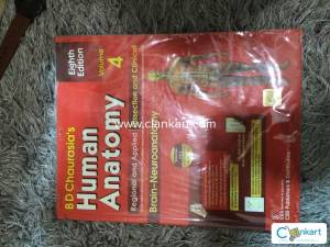 Anatomy BD Chaurasia 8 th edition All 4 volumes