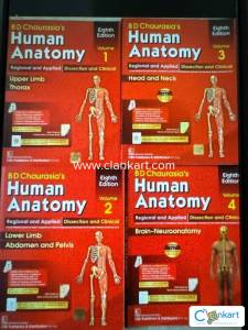 Anatomy bd chaurasia all four volumes