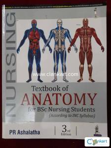 Anatomy textbook for BSC nursing students first year