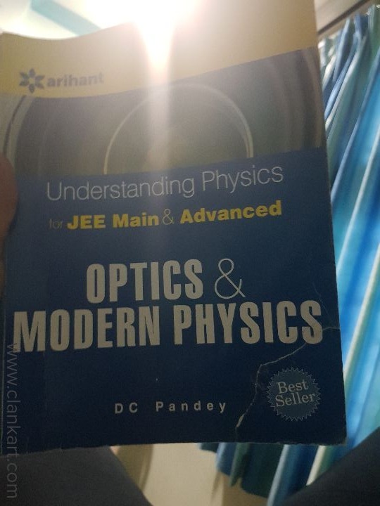 And in physics for JEE main and advanced optics and modern physics