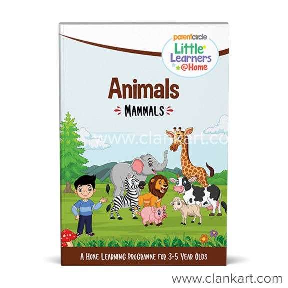 Animals Mammals Interactive Activity Book for 3 to 5 year old kids
